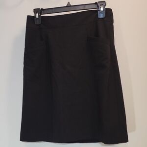 Banana Republic Classic Black A-Line Skirt (Z19)